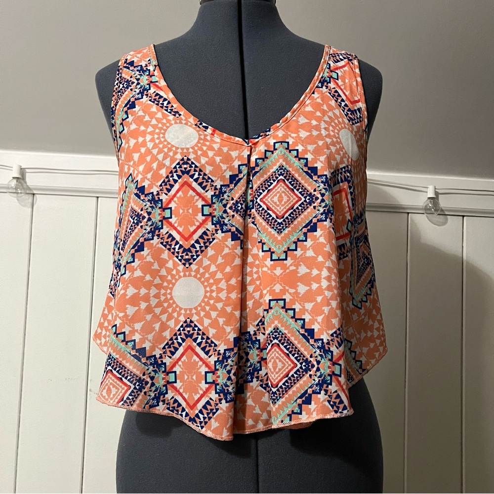 Boho Flowy Tank Top